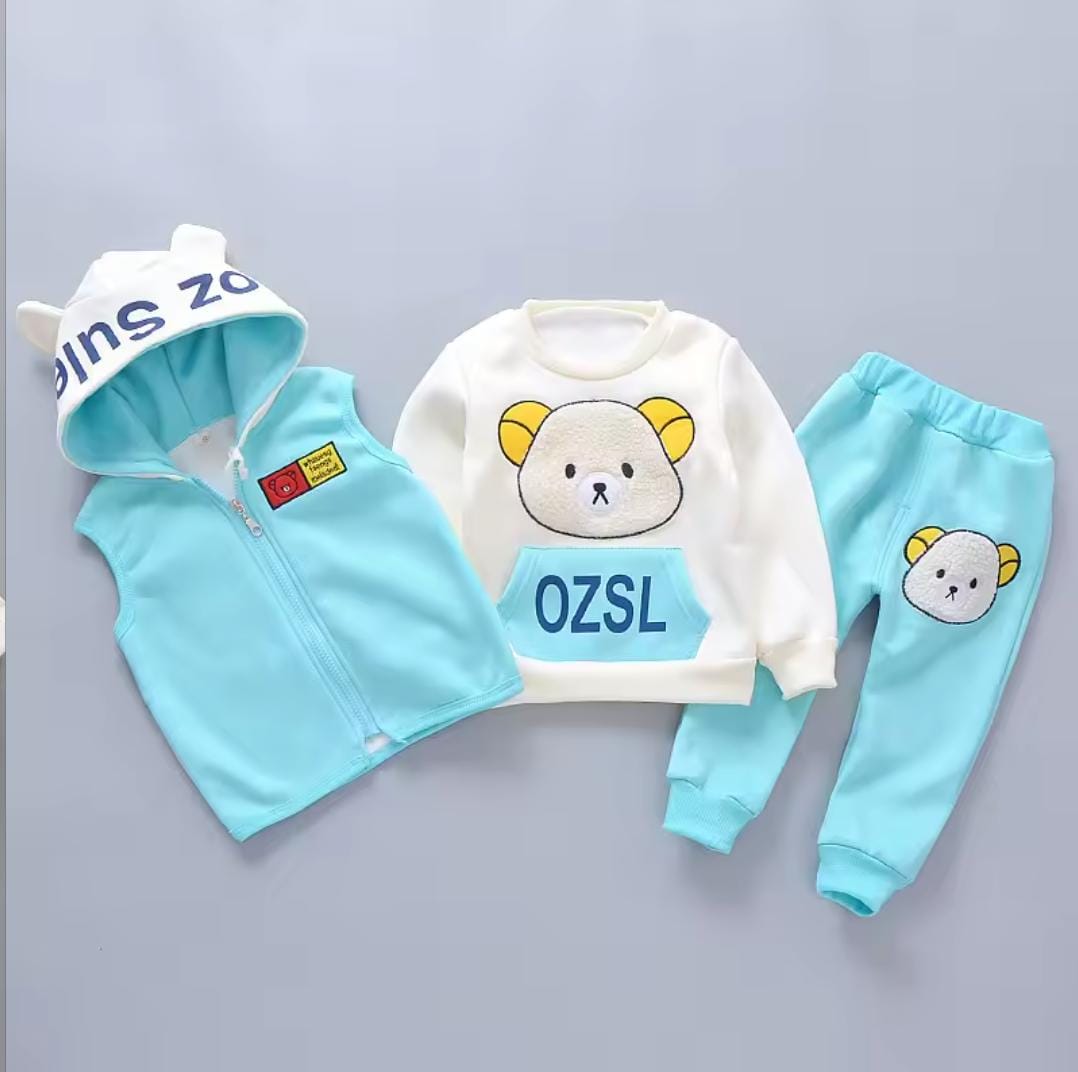 Teddy Bear 3-Piece Set